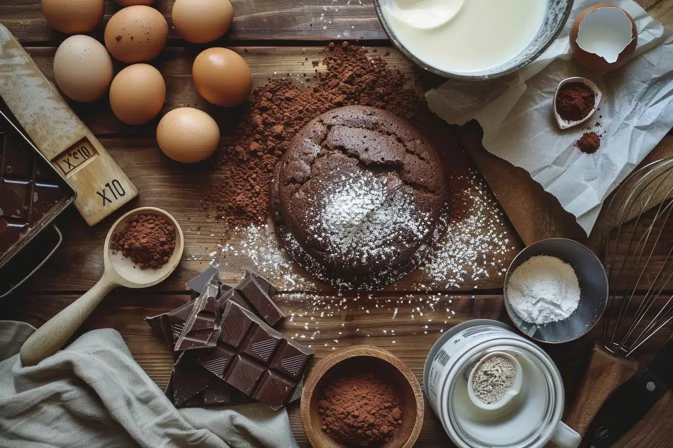 Triple Chocolate Layer Cake