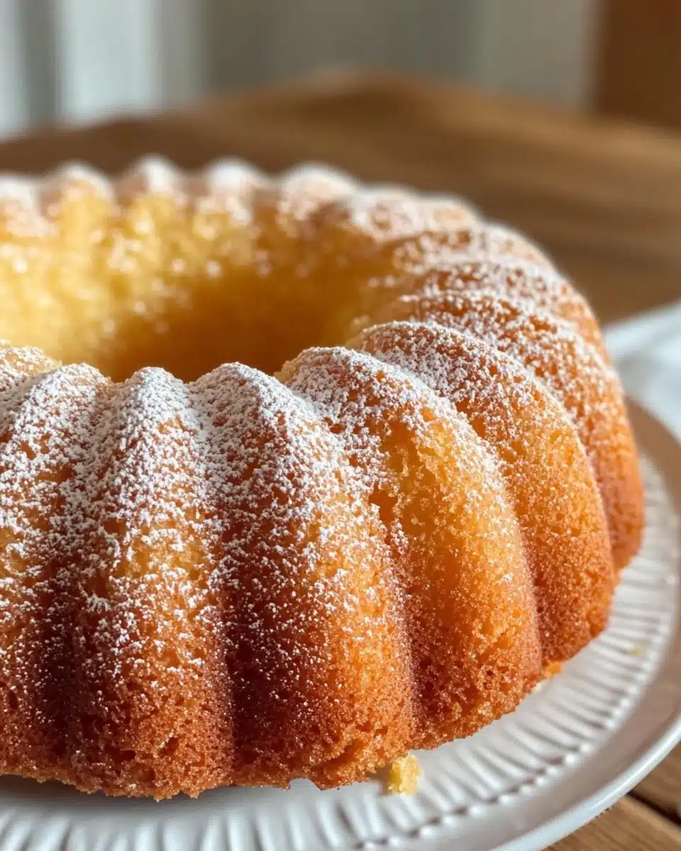 Lemon Bundt Cake
