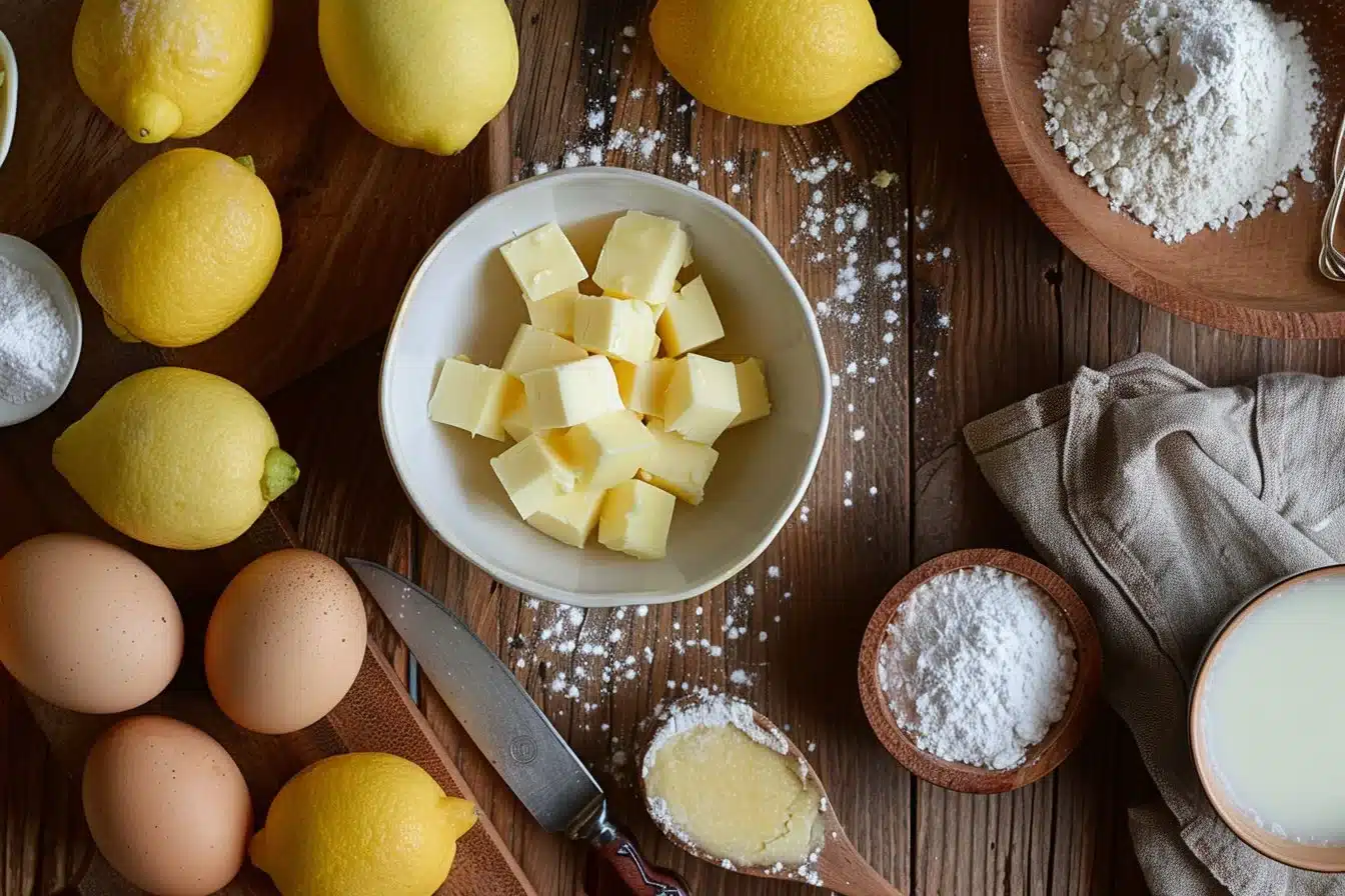 Baby Lemon Impossible Pies
