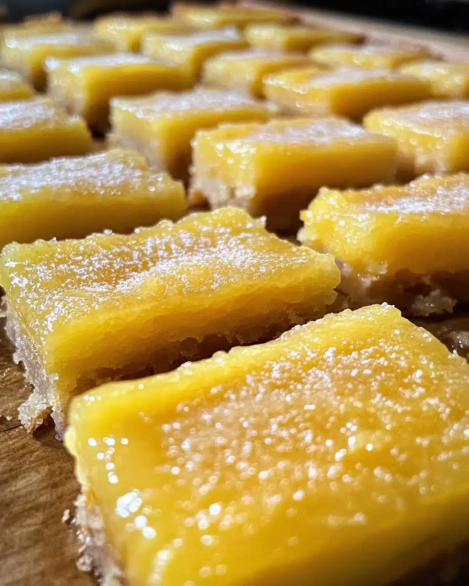 Classic Lemon Bars
