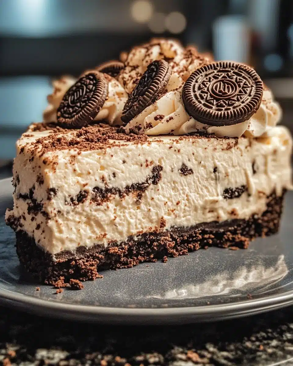 No Bake Oreo Cheesecake