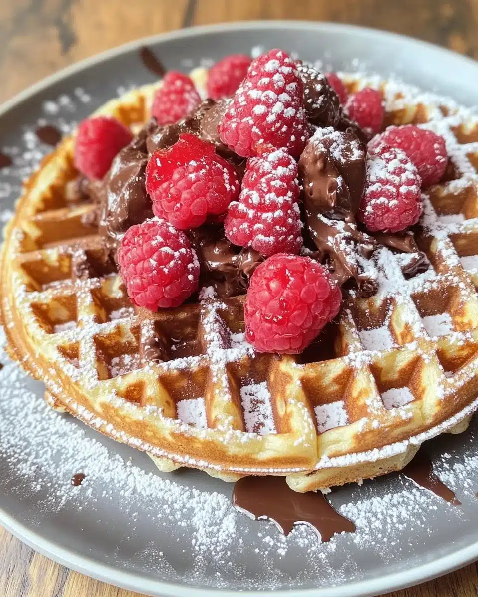 Chocolate Waffles