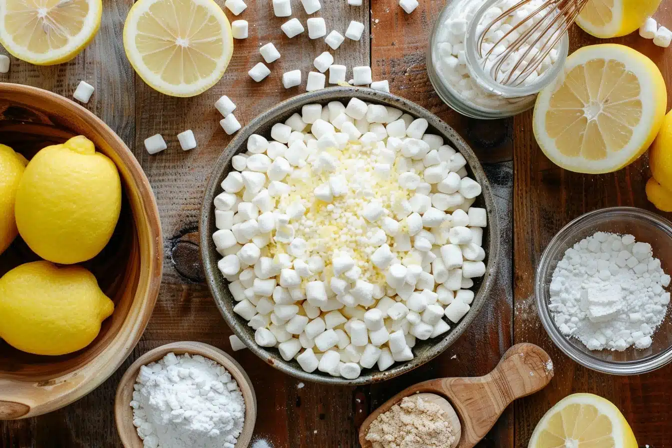 Lemon Rice Krispy Treats