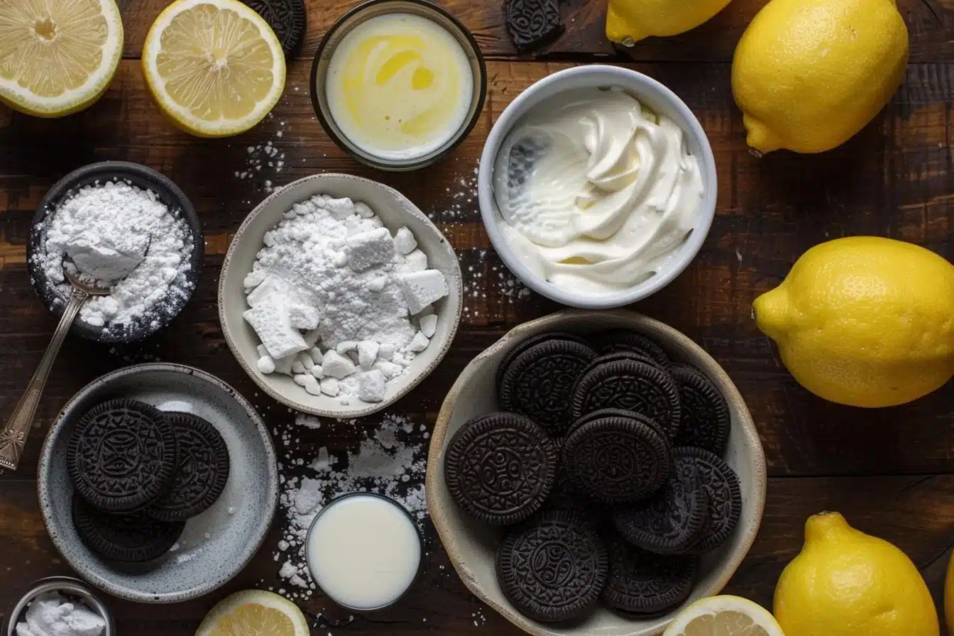Heavenly Oreo Lemon Dessert