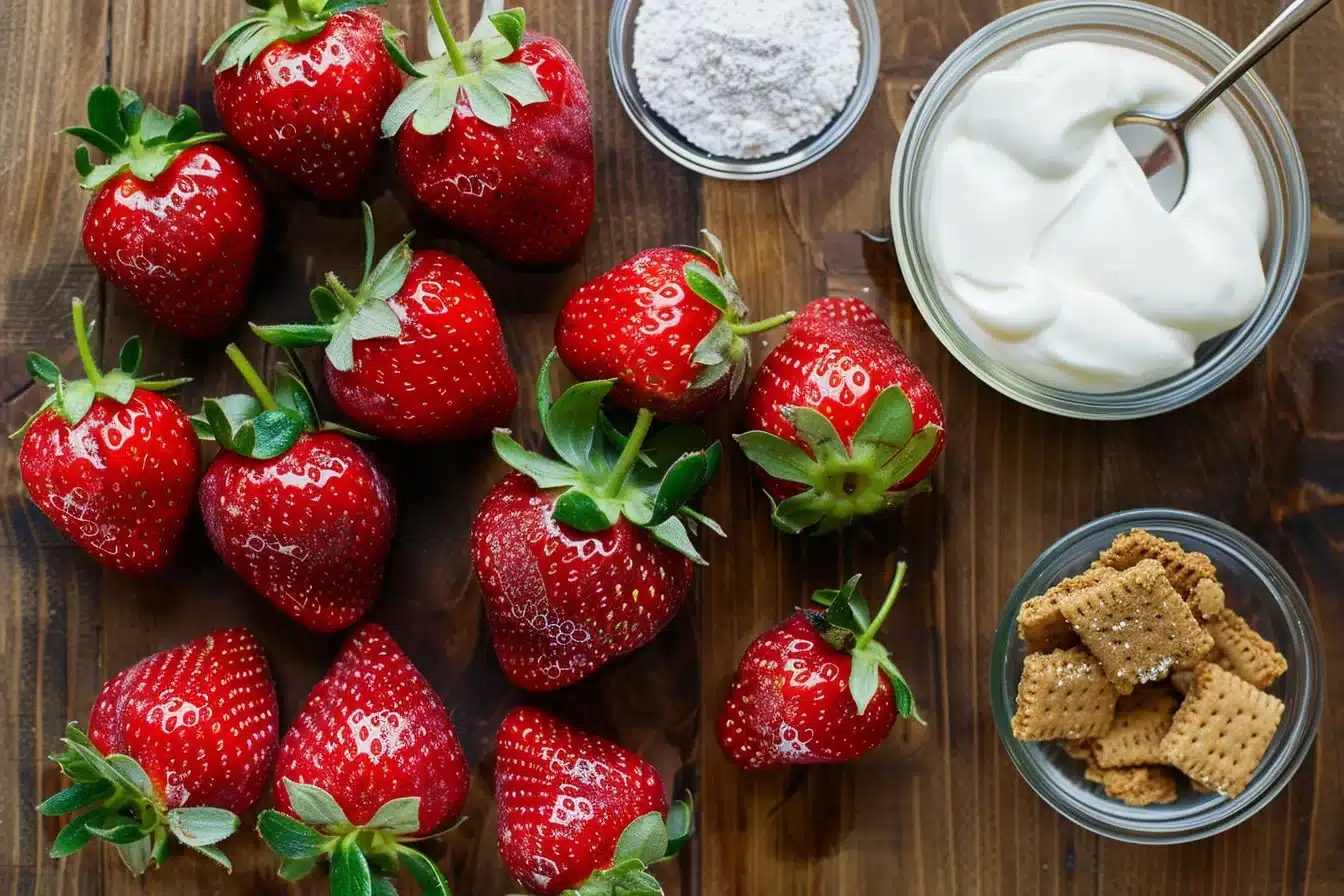 Cheesecake Deviled Strawberries