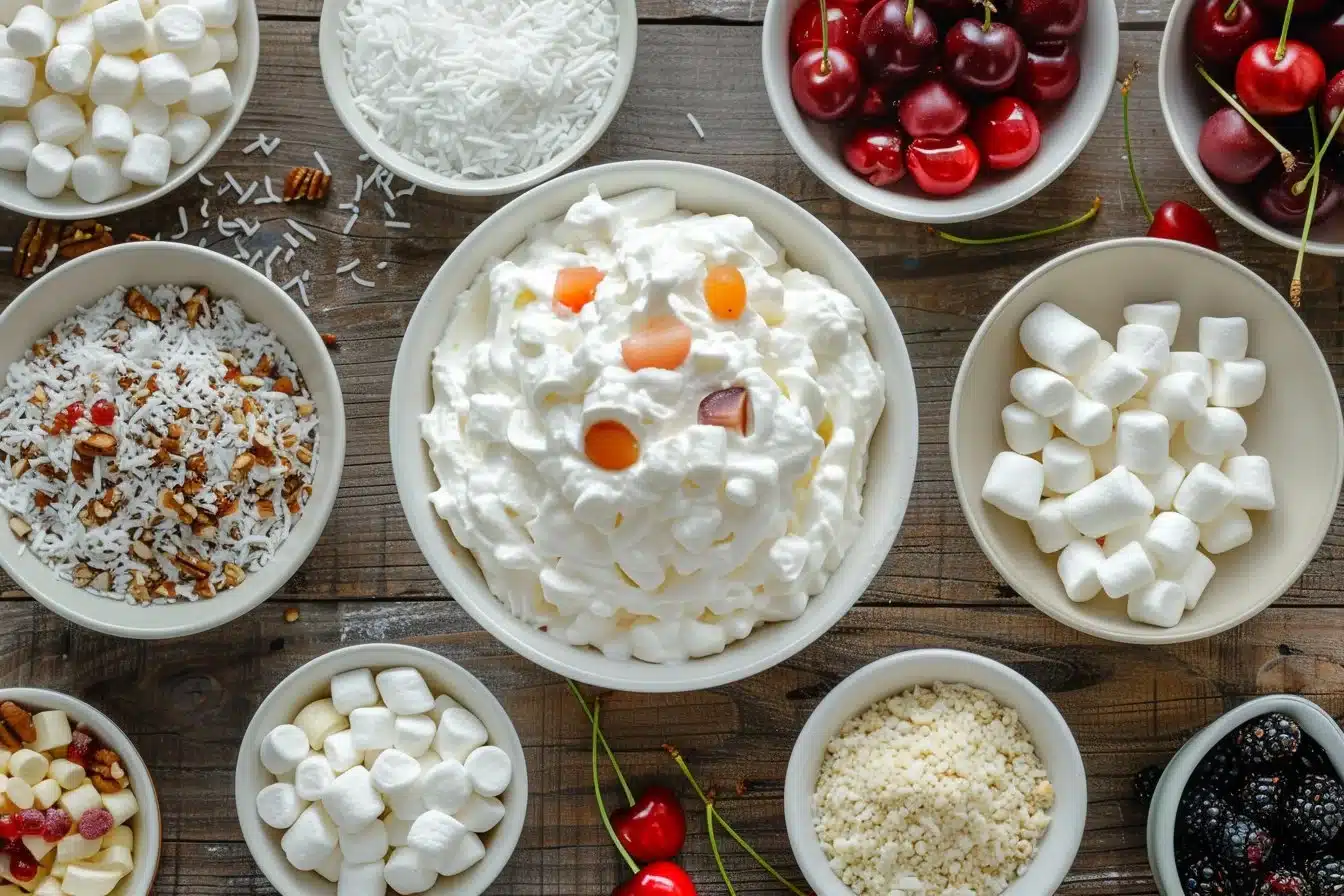 No Bake Fruity Fluff