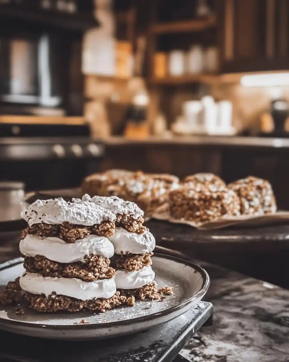 Bowl of Oreo Krispies snack featuring chocolate and crispy rice.