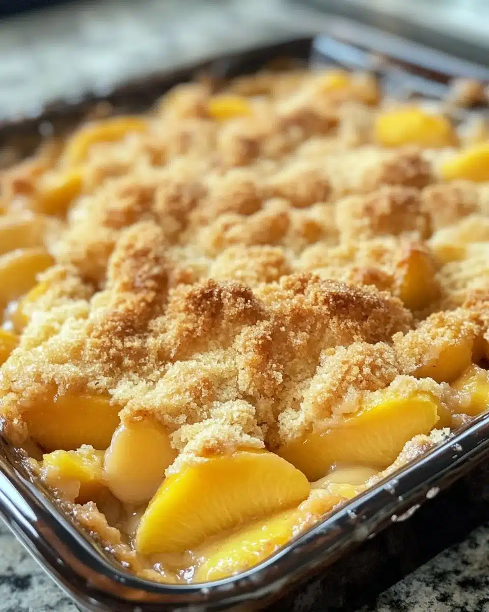 Peach Cobbler
