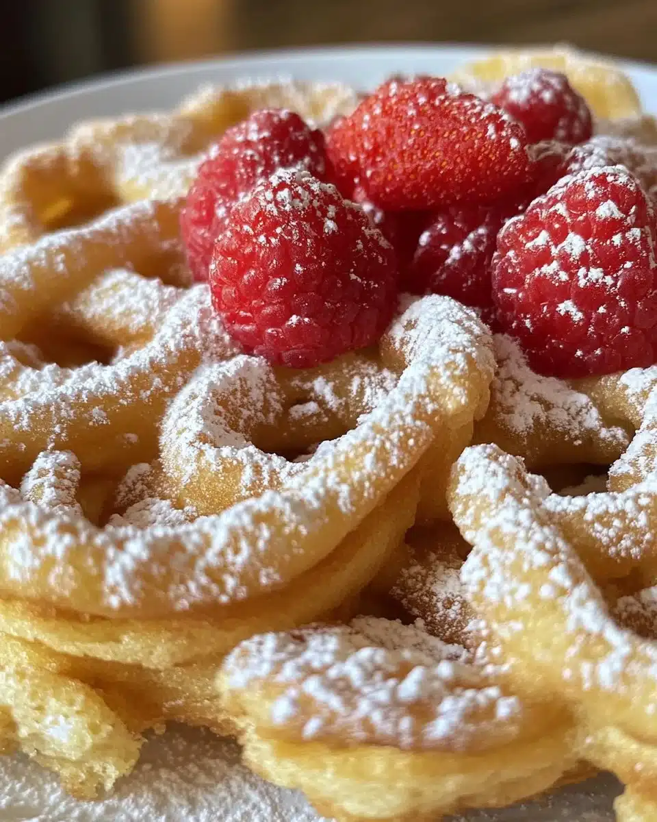 Homemade Funnel Cake