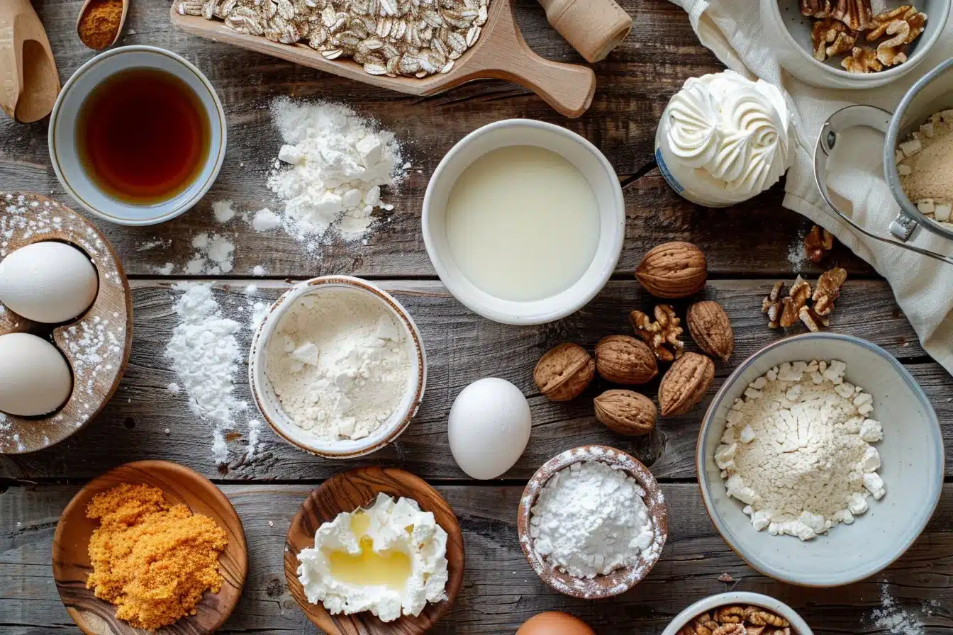 Three Ingredient Mini Carrot Cake Loaves