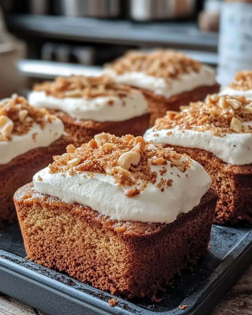 Three Ingredient Mini Carrot Cake Loaves