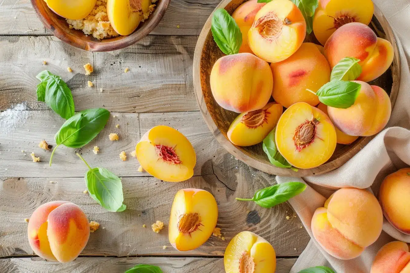 Peach Cobbler for Two